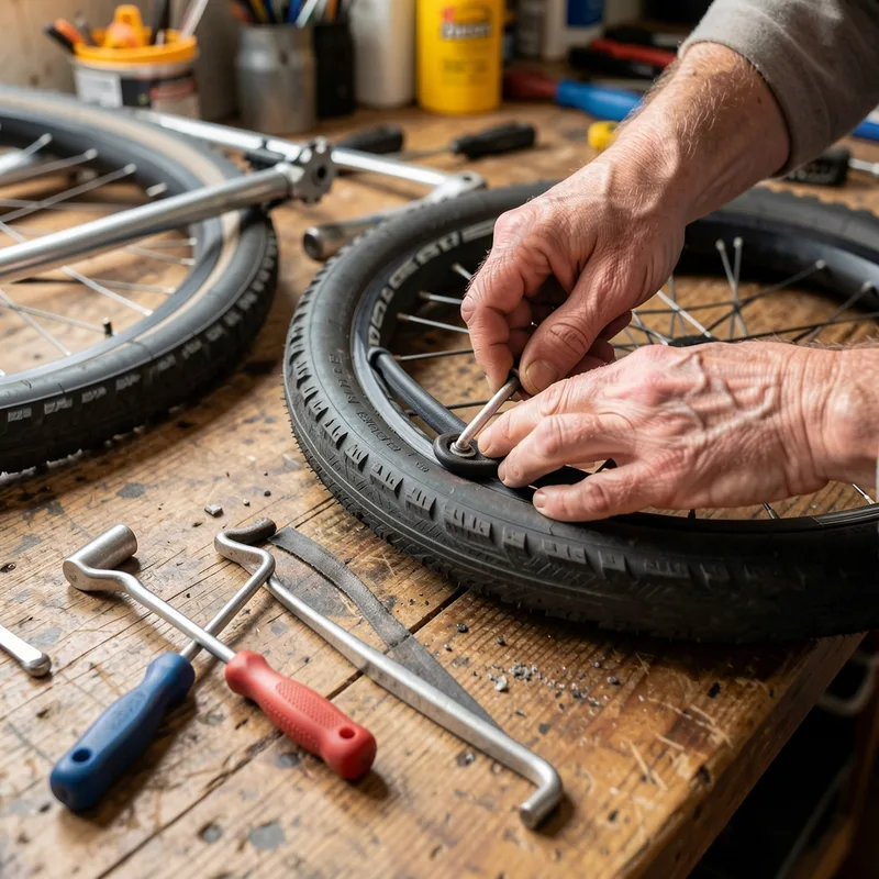Changer une chambre à air de vélo : la méthode pas à pas